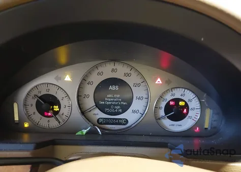 2007 Mercedes-Benz E 350 z USA, uszkodzony, nr VIN WDBUF56X17B142632